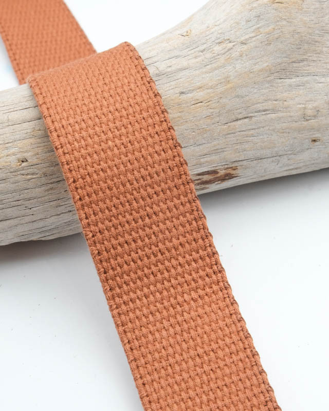 Sangle Coton 25MM Camel - Maison Klem